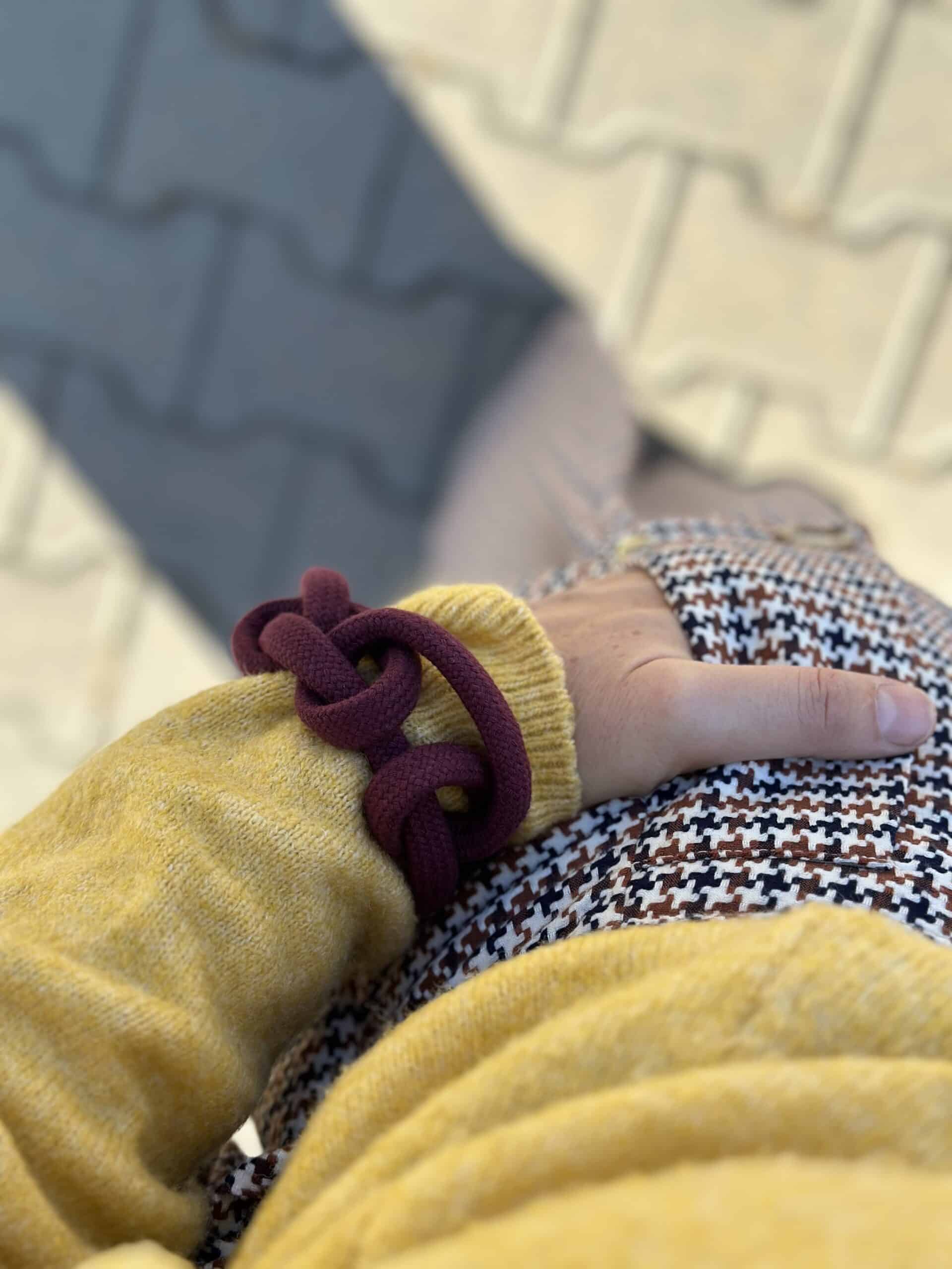 Bransoleta bawełniana