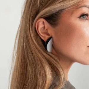 Portret z kolczykami YOU CAN półkola